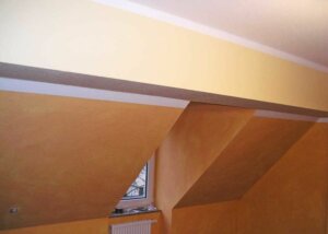 Wände mit Wischtechnik